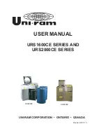 Uni-ram URS1600CE Series User Manual предпросмотр