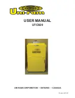 Uni-ram UTC920 User Manual preview