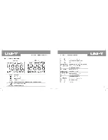 Preview for 5 page of UNI-T TU13BA Operating Manual