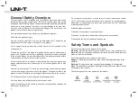 Preview for 3 page of UNI-T UPO3000E Series User Manual