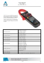 Предварительный просмотр 2 страницы UNI-T UT-213C User Manual