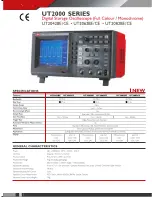 Preview for 8 page of UNI-T UT 4000 Series Brochure & Specs