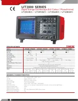 Preview for 10 page of UNI-T UT 4000 Series Brochure & Specs