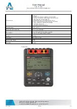 Предварительный просмотр 3 страницы UNI-T UT-513A User Manual