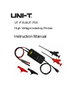 UNI-T UT-P35 Instruction Manual preview