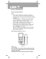 Preview for 18 page of UNI-T UT105 Operating Manual