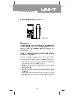 Preview for 15 page of UNI-T UT106 Operating Manual