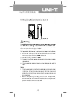 Preview for 25 page of UNI-T UT106 Operating Manual