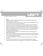 Предварительный просмотр 11 страницы UNI-T UT108 Operating Manual