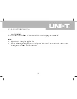 Предварительный просмотр 33 страницы UNI-T UT108 Operating Manual