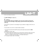 Предварительный просмотр 35 страницы UNI-T UT108 Operating Manual