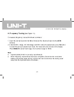 Предварительный просмотр 40 страницы UNI-T UT108 Operating Manual