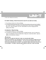 Предварительный просмотр 51 страницы UNI-T UT108 Operating Manual