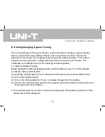 Предварительный просмотр 52 страницы UNI-T UT108 Operating Manual