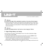 Предварительный просмотр 54 страницы UNI-T UT108 Operating Manual