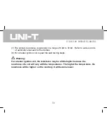 Предварительный просмотр 60 страницы UNI-T UT108 Operating Manual