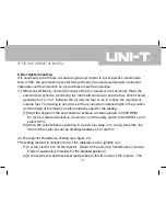 Предварительный просмотр 69 страницы UNI-T UT108 Operating Manual