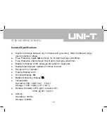 Предварительный просмотр 81 страницы UNI-T UT108 Operating Manual