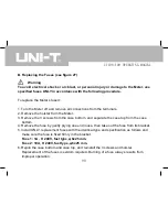 Предварительный просмотр 92 страницы UNI-T UT108 Operating Manual