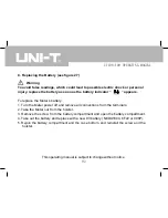 Предварительный просмотр 94 страницы UNI-T UT108 Operating Manual