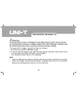 Предварительный просмотр 14 страницы UNI-T UT10A Operating Manual