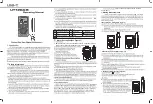 UNI-T UT120A Operating Manual preview