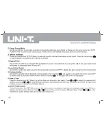 Preview for 21 page of UNI-T UT181A Operating Manual