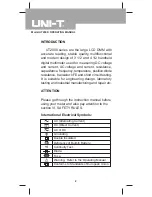 Preview for 2 page of UNI-T UT2000 series Operating Manual