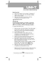 Предварительный просмотр 19 страницы UNI-T UT2000 series Operating Manual