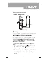 Предварительный просмотр 19 страницы UNI-T UT201 Operating Manual