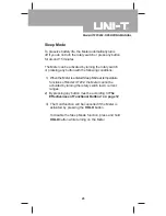 Preview for 25 page of UNI-T UT201 Operating Manual