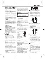 UNI-T UT201 User Manual preview