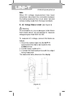 Preview for 12 page of UNI-T UT202A Operating Manual