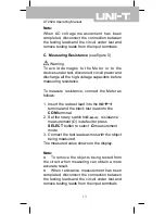 Preview for 13 page of UNI-T UT202A Operating Manual