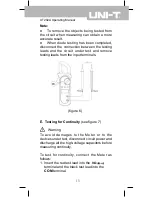 Предварительный просмотр 15 страницы UNI-T UT202A Operating Manual