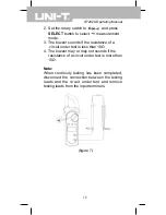 Preview for 16 page of UNI-T UT202A Operating Manual