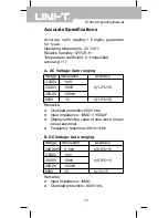 Предварительный просмотр 20 страницы UNI-T UT202A Operating Manual