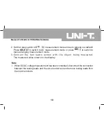 Preview for 20 page of UNI-T UT203 Operating Manual