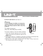 Preview for 21 page of UNI-T UT203 Operating Manual