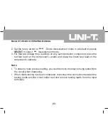 Preview for 24 page of UNI-T UT203 Operating Manual