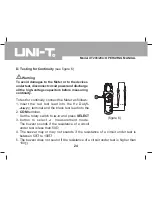 Preview for 25 page of UNI-T UT203 Operating Manual