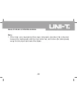 Preview for 30 page of UNI-T UT203 Operating Manual