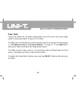 Preview for 33 page of UNI-T UT203 Operating Manual