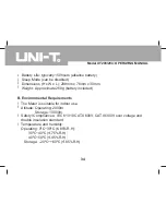 Preview for 35 page of UNI-T UT203 Operating Manual