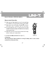 Preview for 17 page of UNI-T UT205A Operating Manual