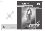 UNI-T UT205E Operating Manual preview