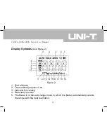 Предварительный просмотр 12 страницы UNI-T UT207A Operating Manual