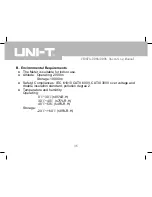 Preview for 37 page of UNI-T UT207A Operating Manual