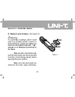 Предварительный просмотр 27 страницы UNI-T UT211 Operating Manual