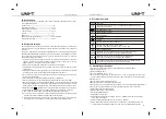 Preview for 4 page of UNI-T UT219P User Manual